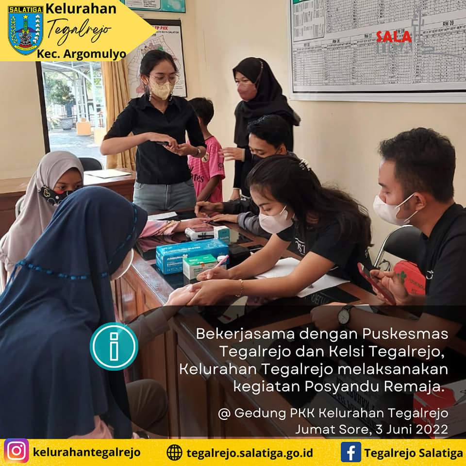 POSYANDU REMAJA KELURAHAN TEGALREJO