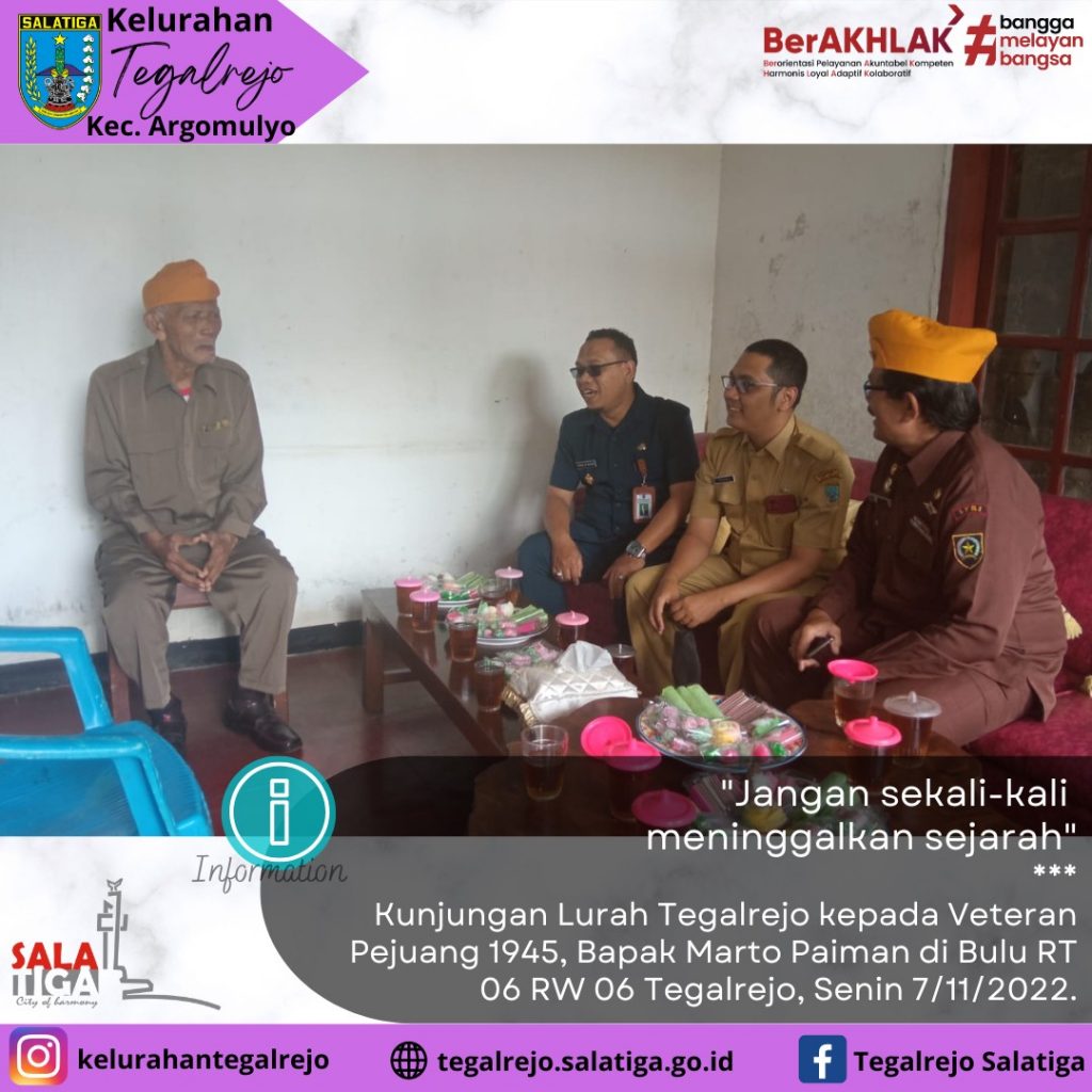Jangan sekali-kali meninggalkan sejarah