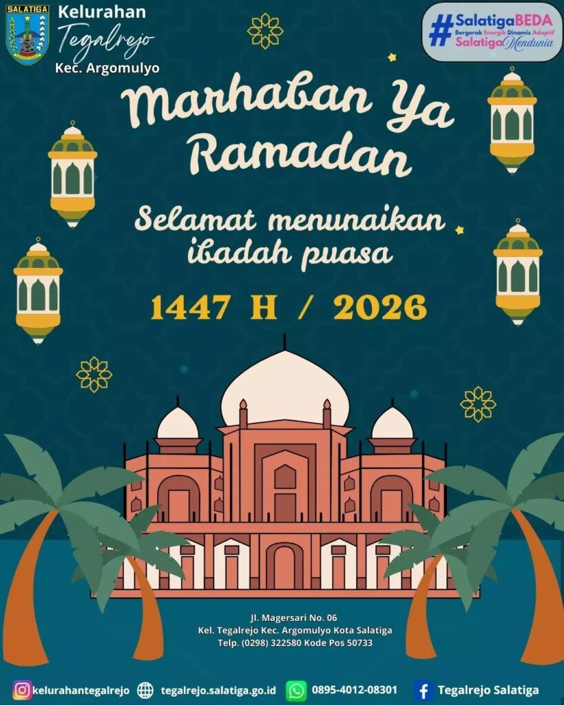 Marhaban ya Ramadan.